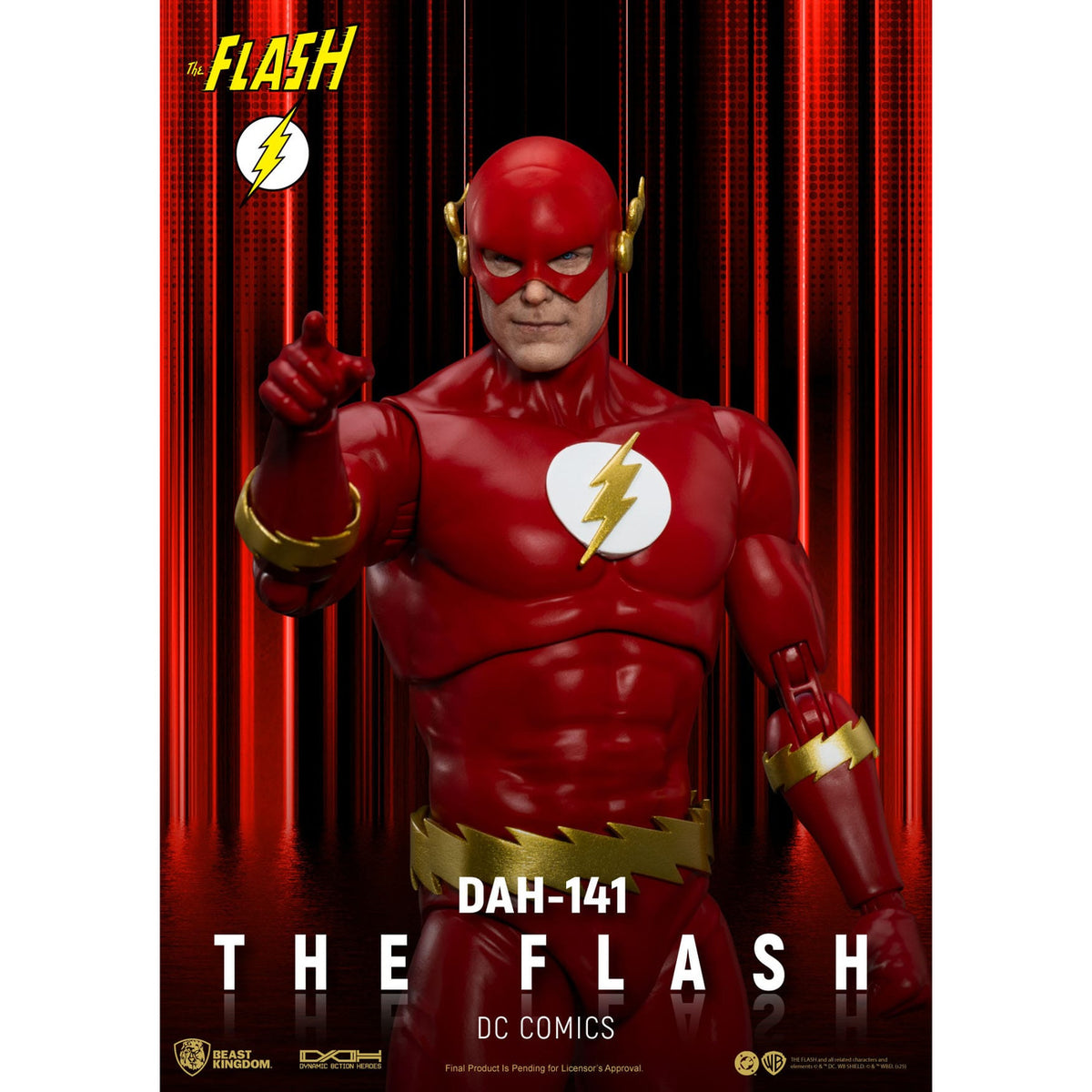 Produktbild DC Comics Actionfigur The Flash 20 cm