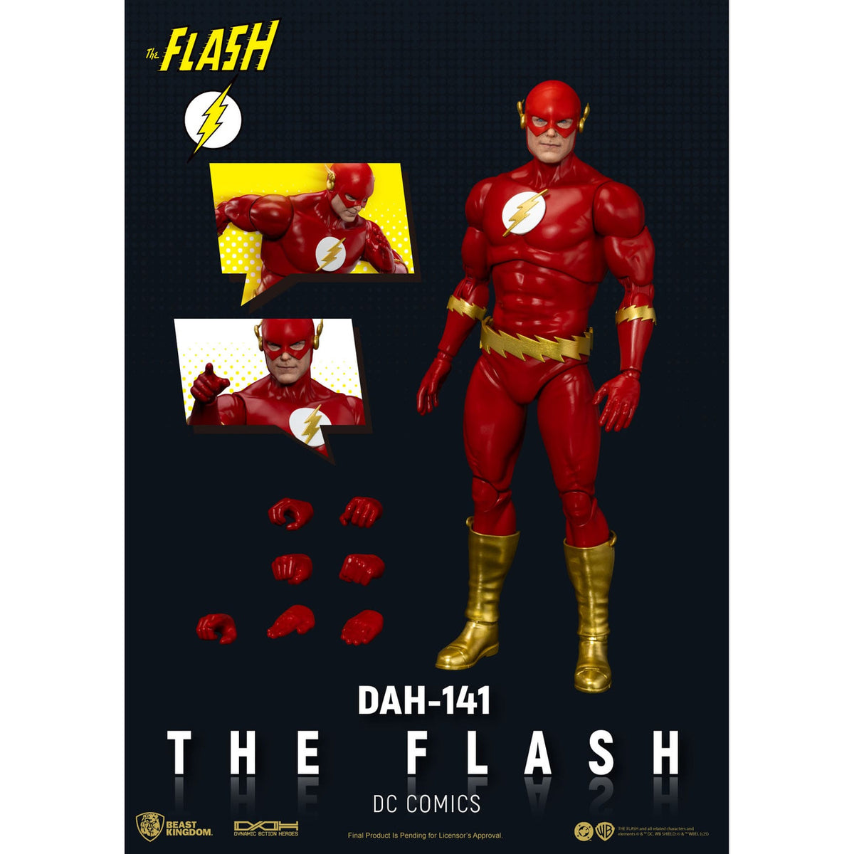 Produktbild DC Comics Actionfigur The Flash 20 cm