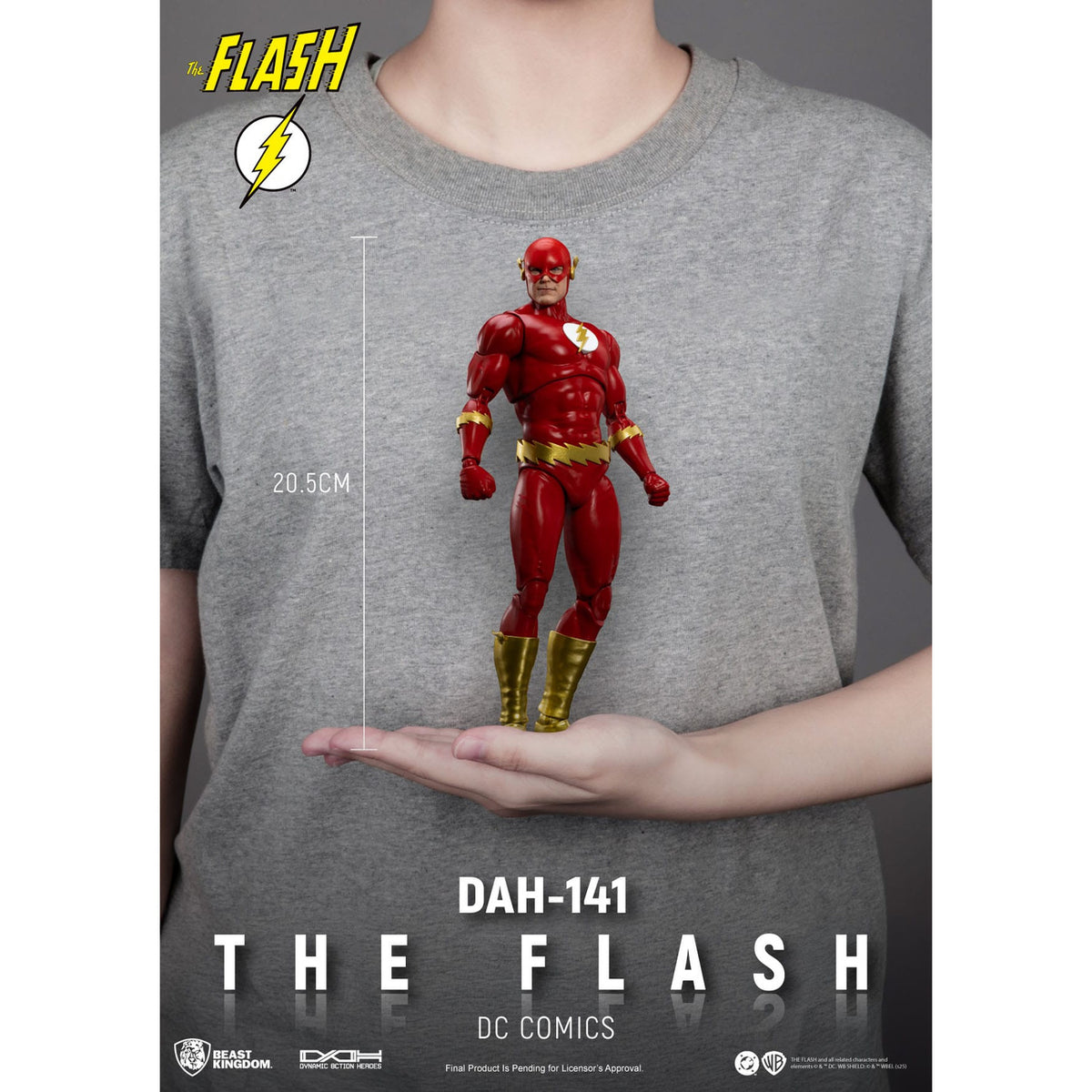 Produktbild DC Comics Actionfigur The Flash 20 cm