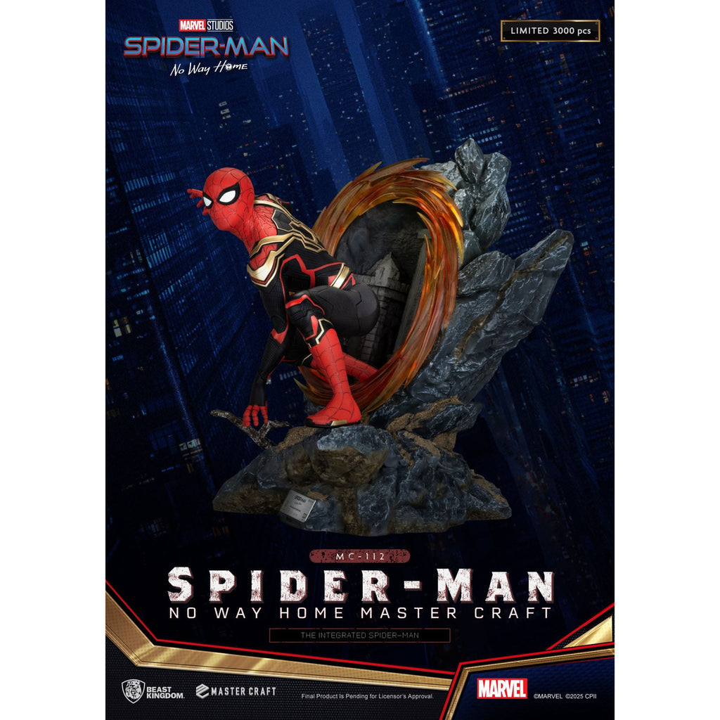 Produktbild Spider-Man: No Way Home Master Craft Statue The Integrated Spider-Man 31 cm