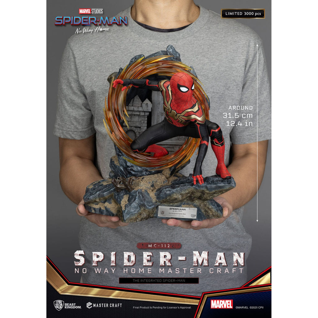 Produktbild Spider-Man: No Way Home Master Craft Statue The Integrated Spider-Man 31 cm