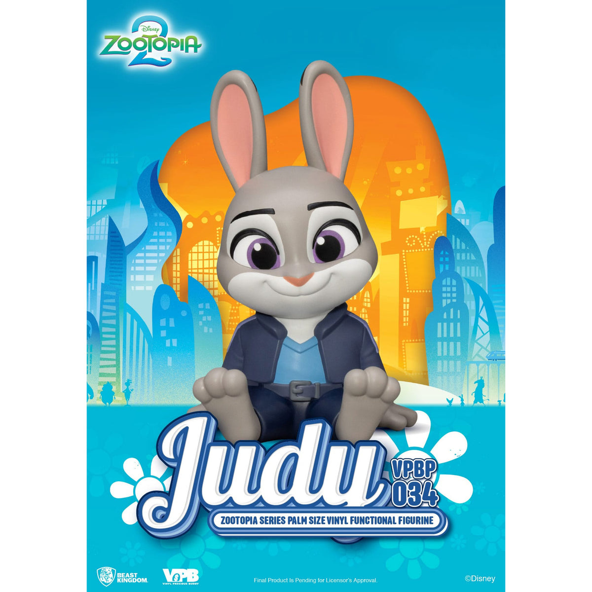 Productafbeelding Zootropolis Piggy vinyl spaarpot Judy 15 cm
