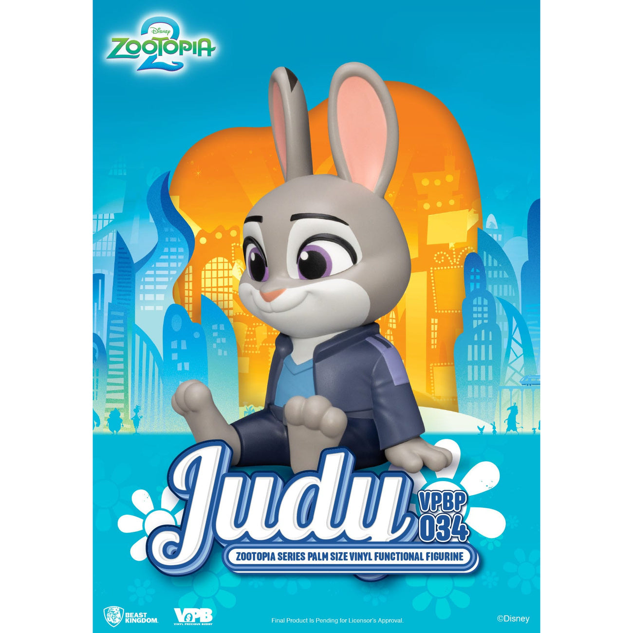 Productafbeelding Zootropolis Piggy vinyl spaarpot Judy 15 cm