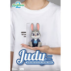 Productafbeelding Zootropolis Piggy vinyl spaarpot Judy 15 cm