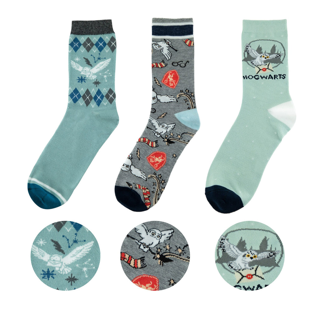 Productafbeelding Harry Potter Sokken 3-pack Hedwig