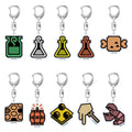 Image produit Monster Hunter Wilds porte-clés acrylique Item Icon 6 cm assortiment (10)
