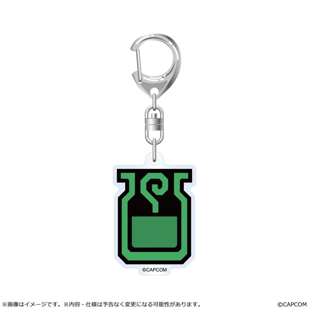 Image produit Monster Hunter Wilds porte-clés acrylique Item Icon 6 cm assortiment (10)
