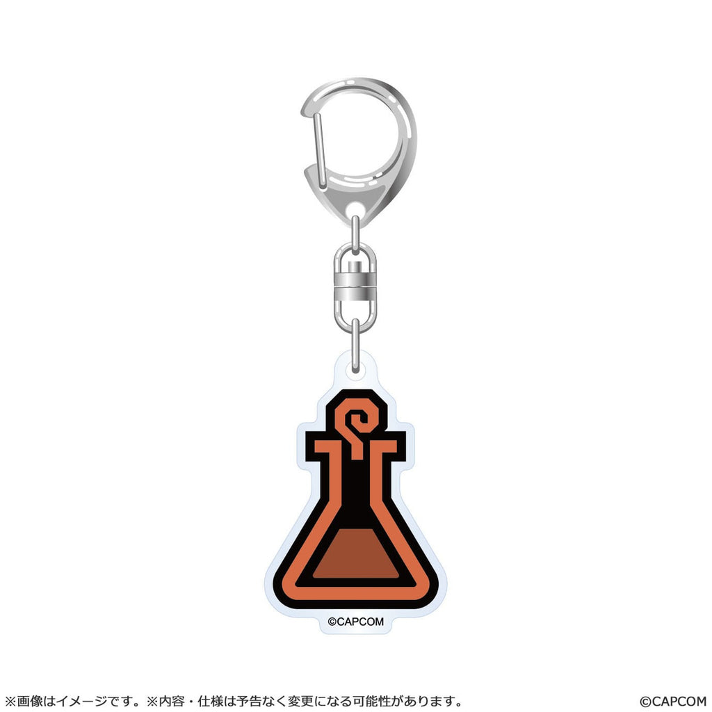 Image produit Monster Hunter Wilds porte-clés acrylique Item Icon 6 cm assortiment (10)