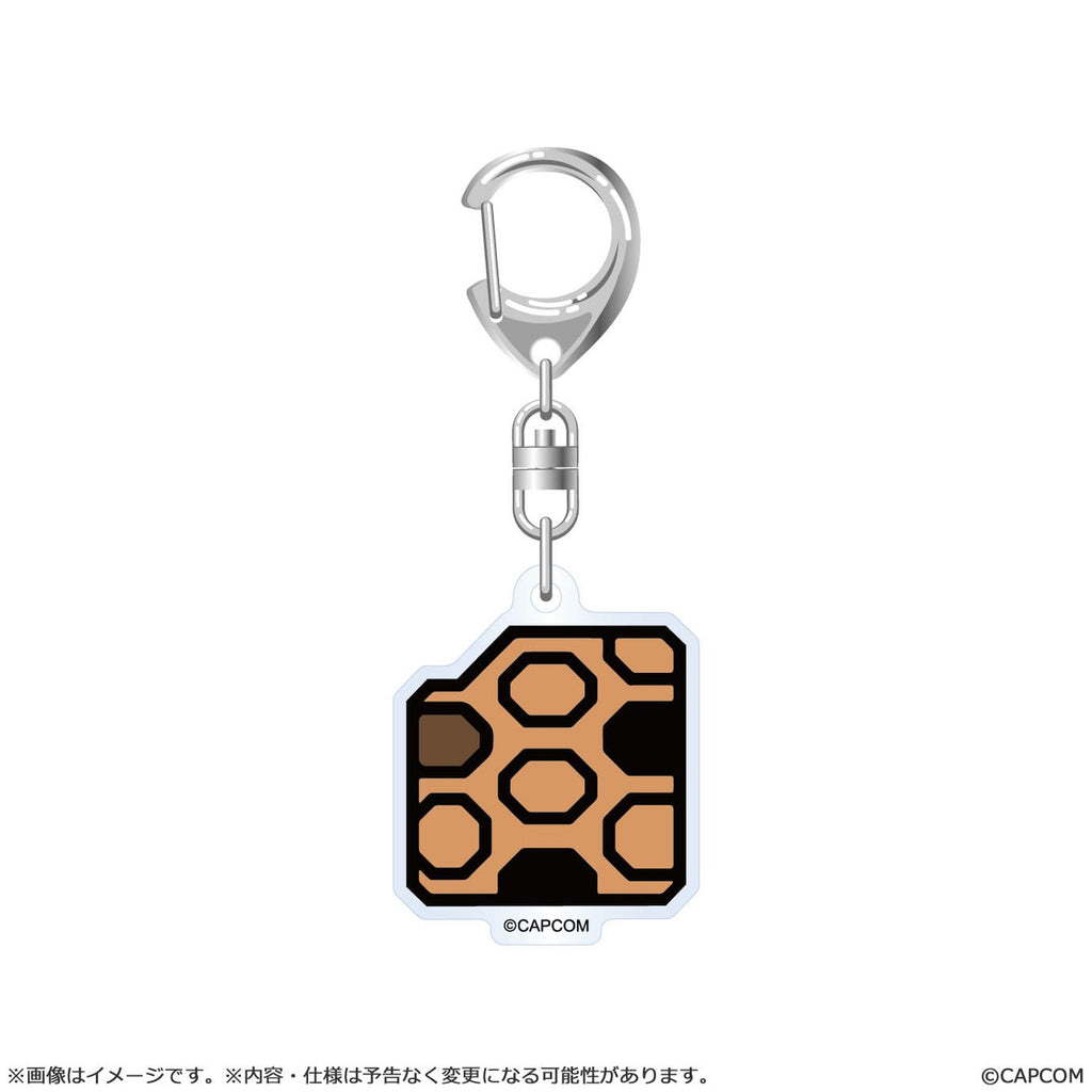 Image produit Monster Hunter Wilds porte-clés acrylique Item Icon 6 cm assortiment (10)