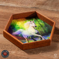Image produit Anne Stokes Plateau à Dés Chase The Rainbow 20 cm