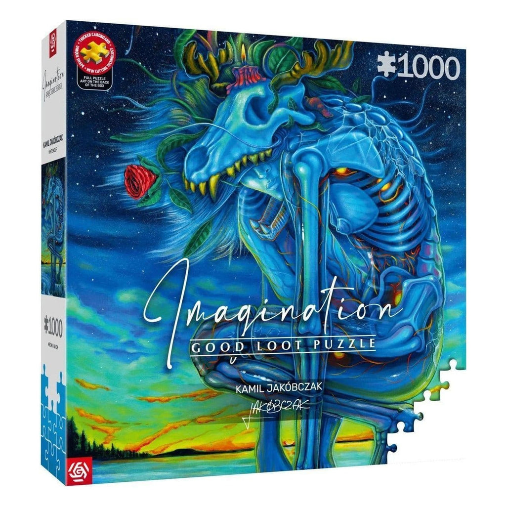 Image produit Imagination Series Puzzle Kamil Jakóbczak Bialy Wilk (1000 pièces)