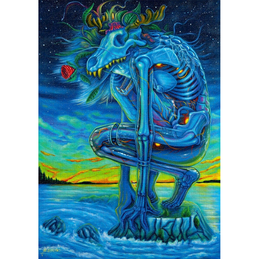 Image produit Imagination Series Puzzle Kamil Jakóbczak Bialy Wilk (1000 pièces)