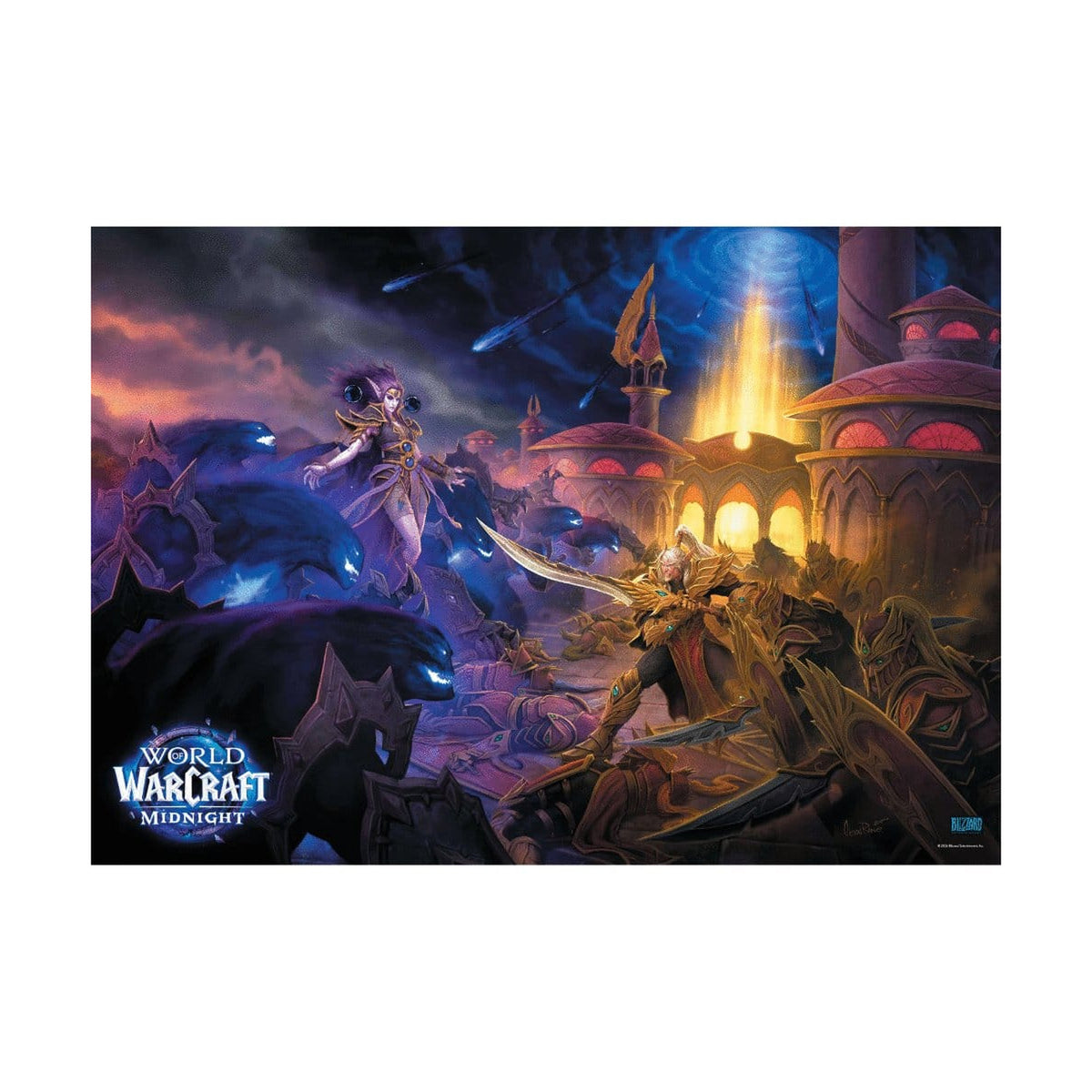 Image produit World of Warcraft Puzzle Midnight Against the Void (1000 pièces)