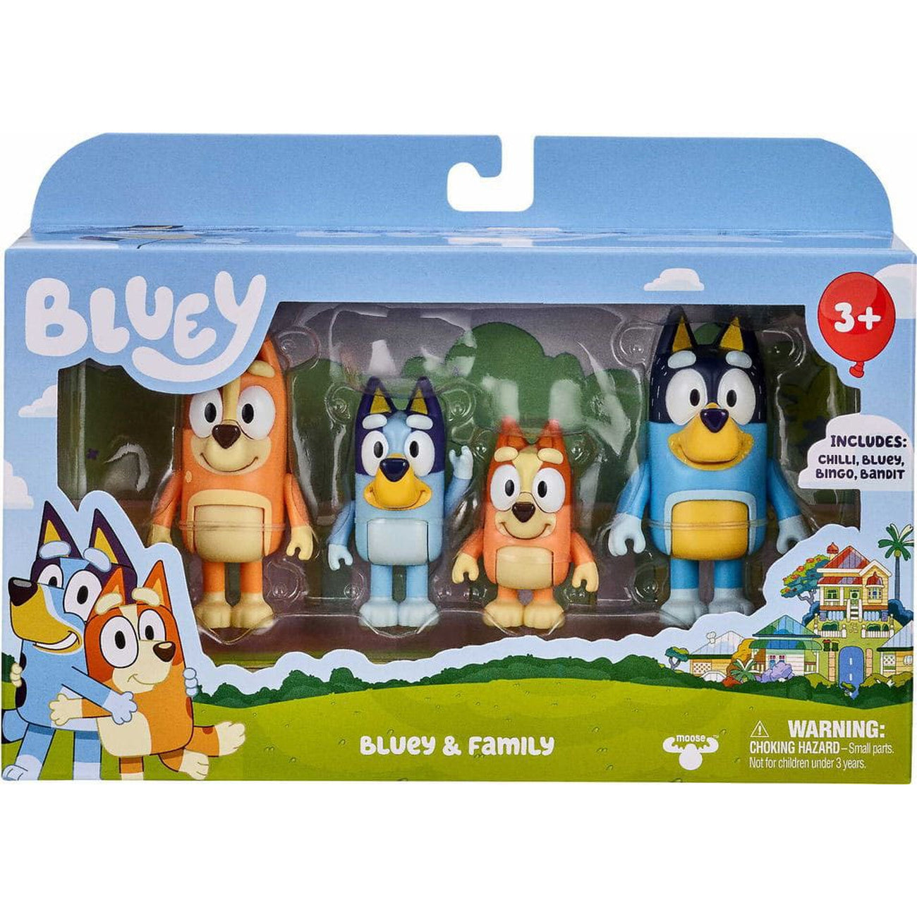 Productafbeelding Bluey: Familie 4-delig Figuren Set