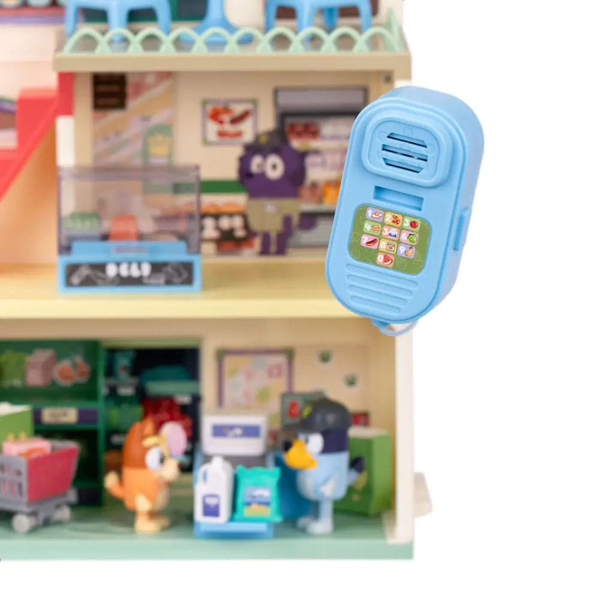 Productafbeelding Bluey Minifiguren Speelset Bluey Let's Play Chef Supermarkt