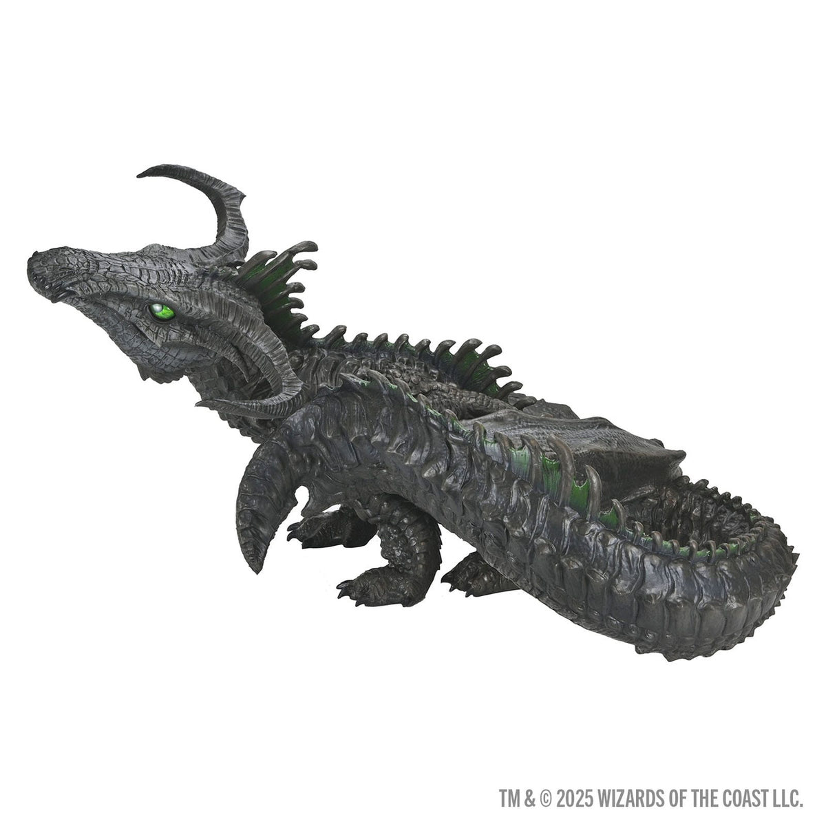 Image produit D&amp;D Replicas of the Realms figurine en mousse Black Dragon Wyrmling taille réelle 46 cm