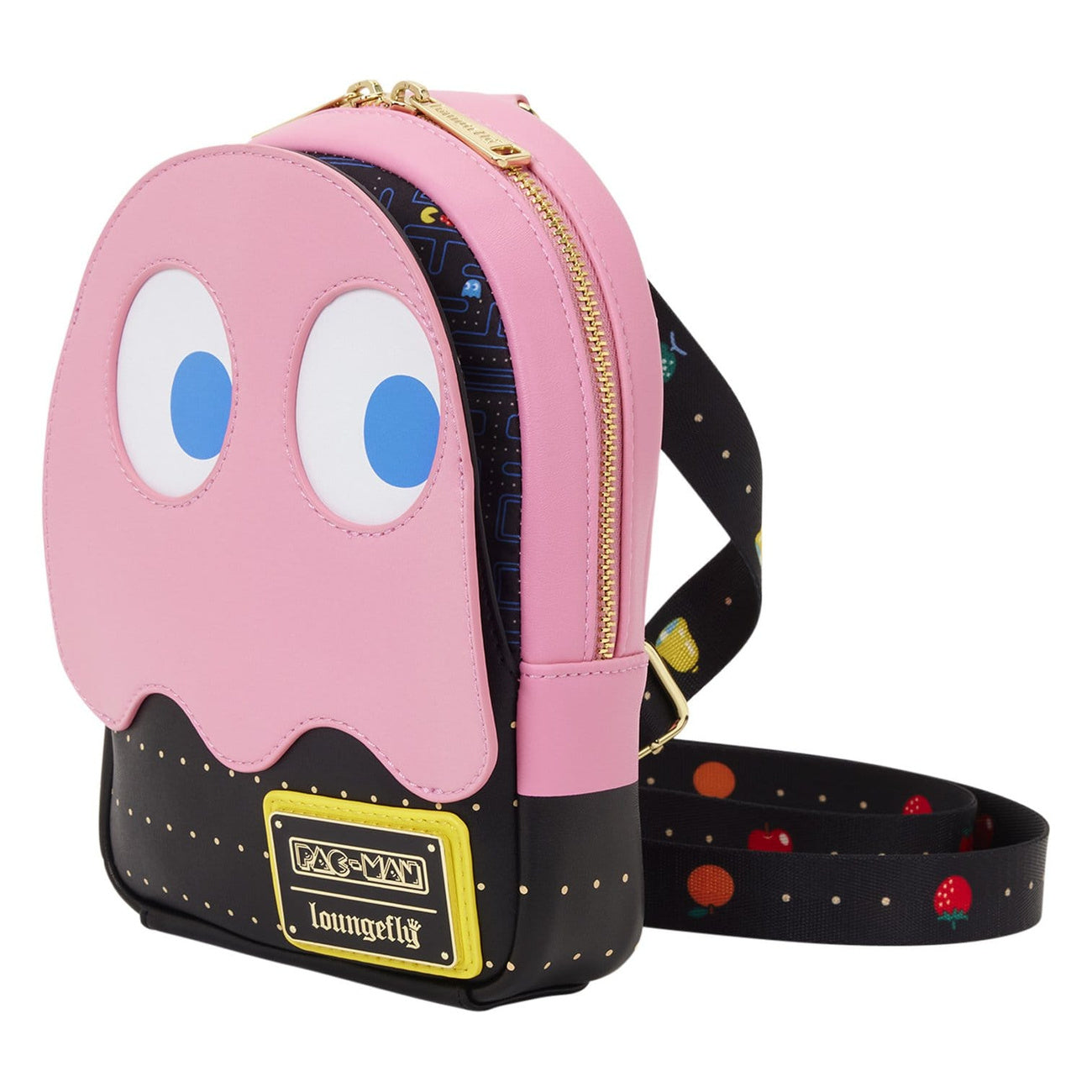 Productafbeelding Pac-Man by Loungefly sling schoudertas / crossbodytas Pinky Ghost