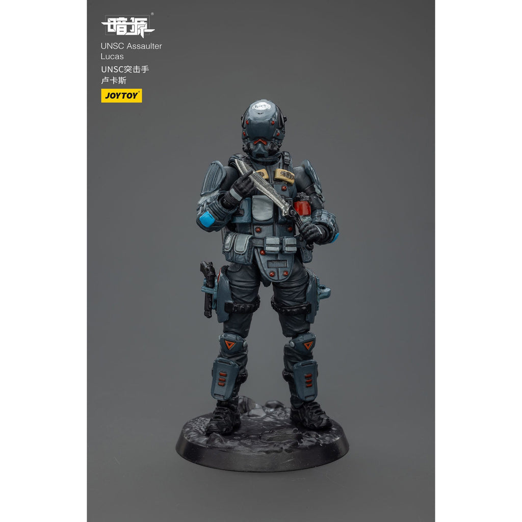 Produktbild UNSC Dark Source Actionfigur Assaulter Lucas 7 cm