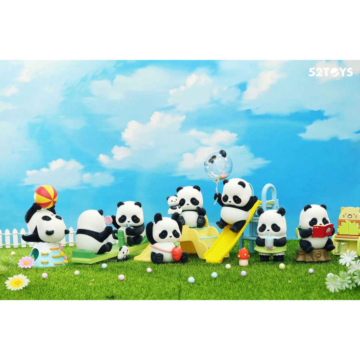 Productafbeelding Panda Roll Blind Box Figuren Assortiment Kleuterschool 7 cm (8)