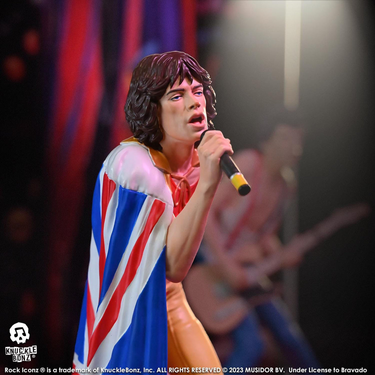Image produit The Rolling Stones Rock Iconz Statue Mick Jagger (Tattoo You Tour 1981) 22 cm