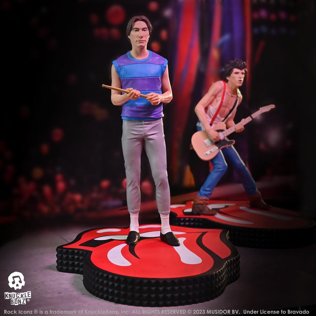 Produktbild The Rolling Stones Rock Iconz Statue Charlie Watts (Tattoo You Tour 1981) 22 cm