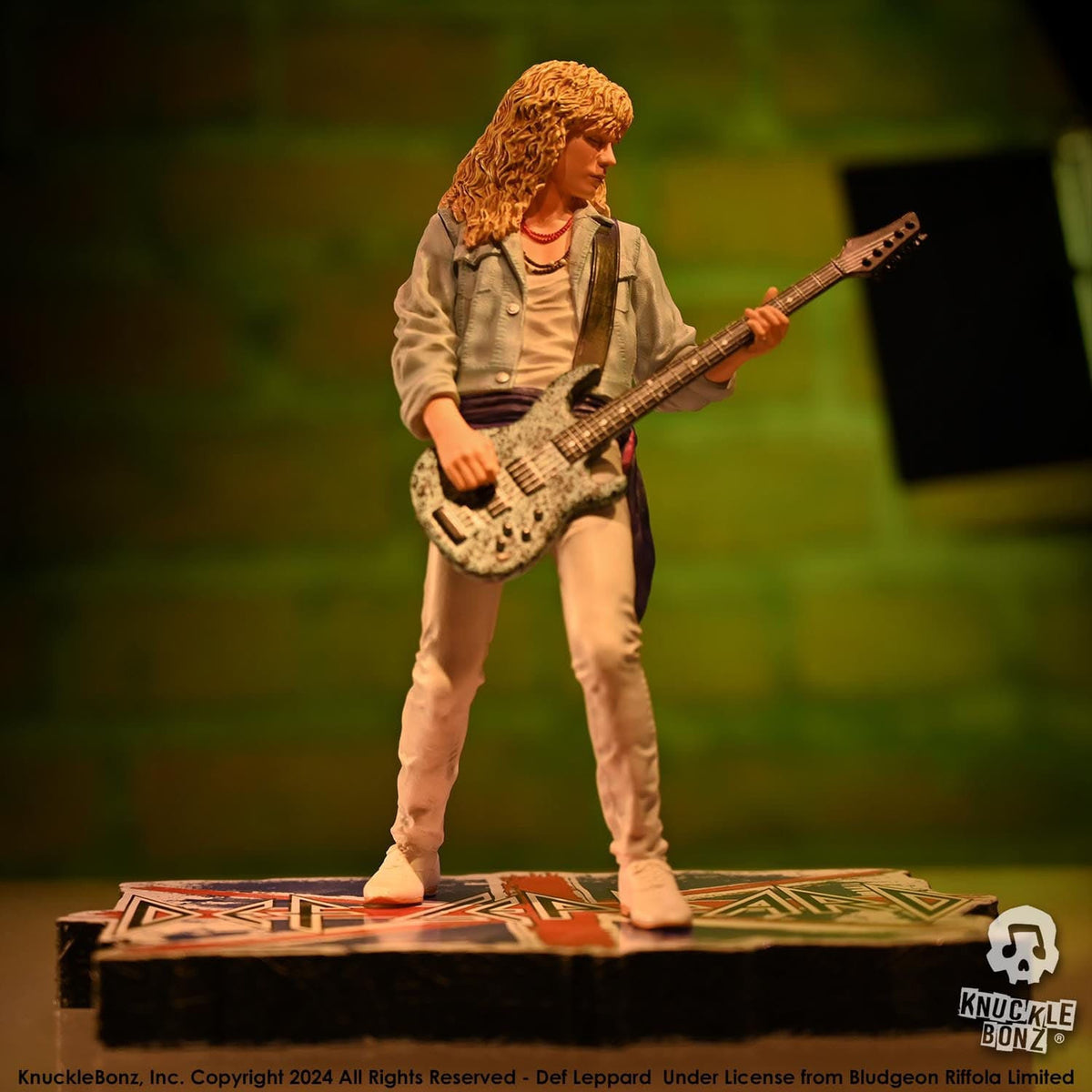 Produktbild Def Leppard Rock Iconz Statue Rick Savage 24 cm