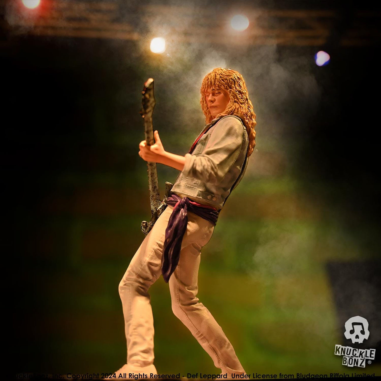 Produktbild Def Leppard Rock Iconz Statue Rick Savage 24 cm