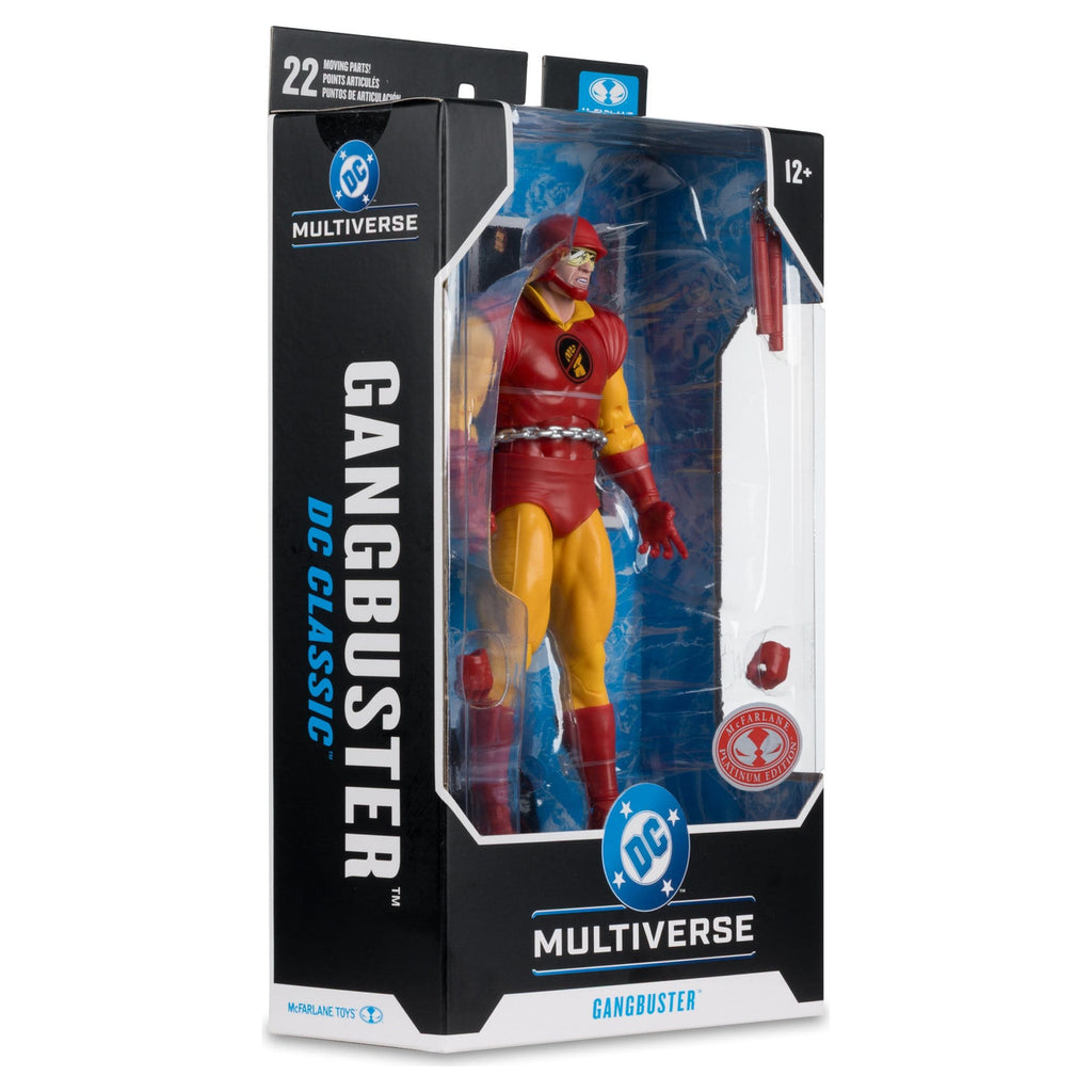 Image produit Figurine articulée DC Multiverse Gangbuster (DC Classic) (Red Platinum Edition) 18 cm