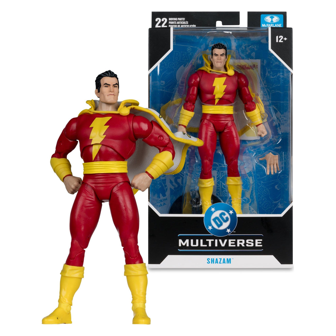 Image produit DC Multiverse figurine articulée Shazam (The Power of Shazam) 19 cm