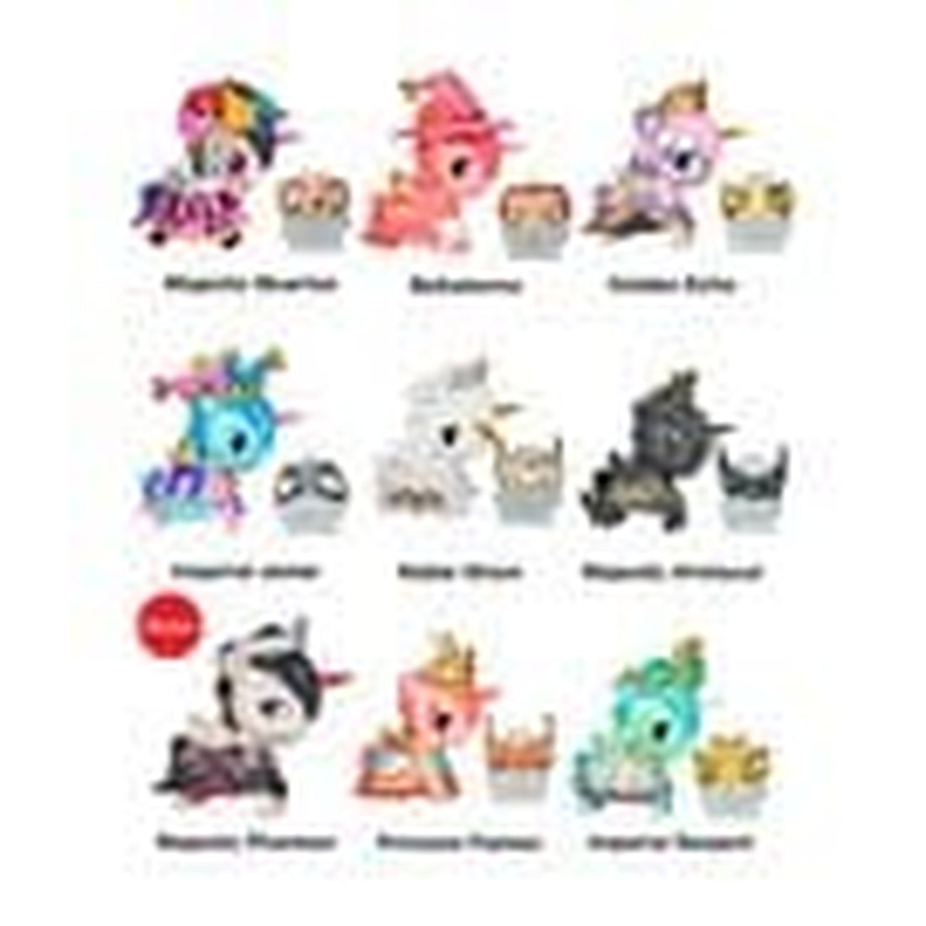 Image produit Unicorno Blind Box assortiment de figurines Masquerade 7 cm (8)
