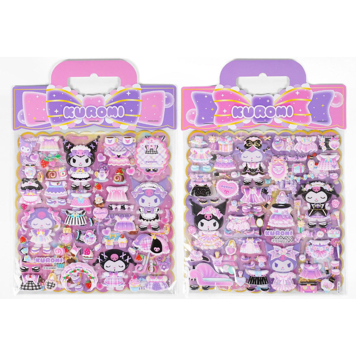 Productafbeelding Hello Kitty and Friends Stickers Kuromi Puffy Assortiment (10)