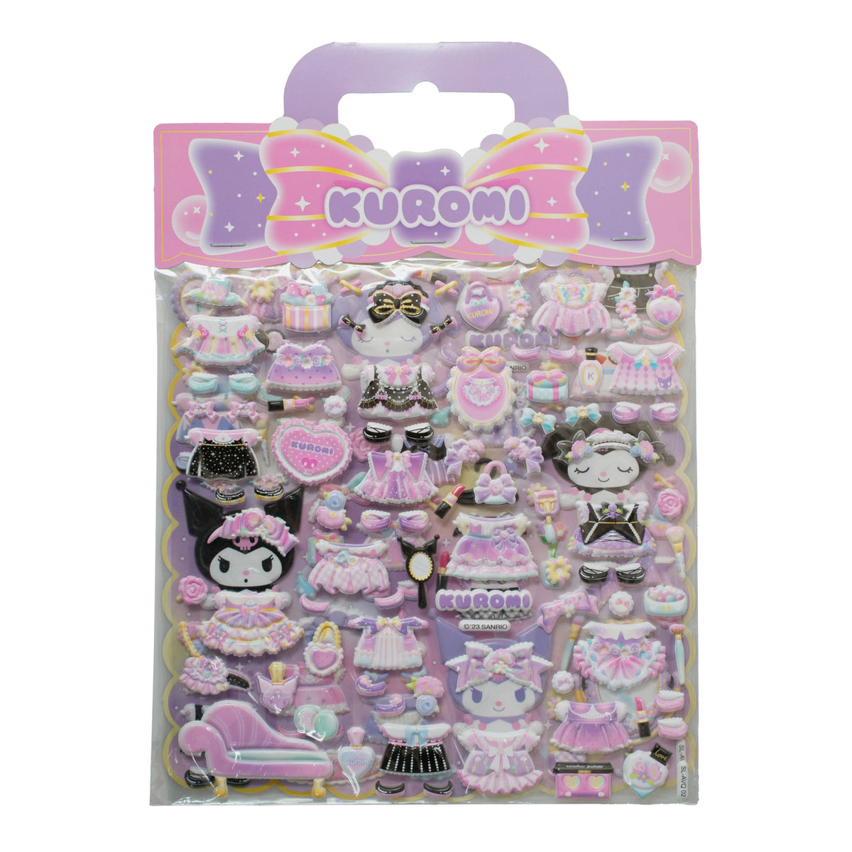 Productafbeelding Hello Kitty and Friends Stickers Kuromi Puffy Assortiment (10)