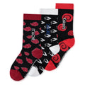 Image produit Naruto Chaussettes Sasuke, Kakashi, Itachi lot de 3 39-42