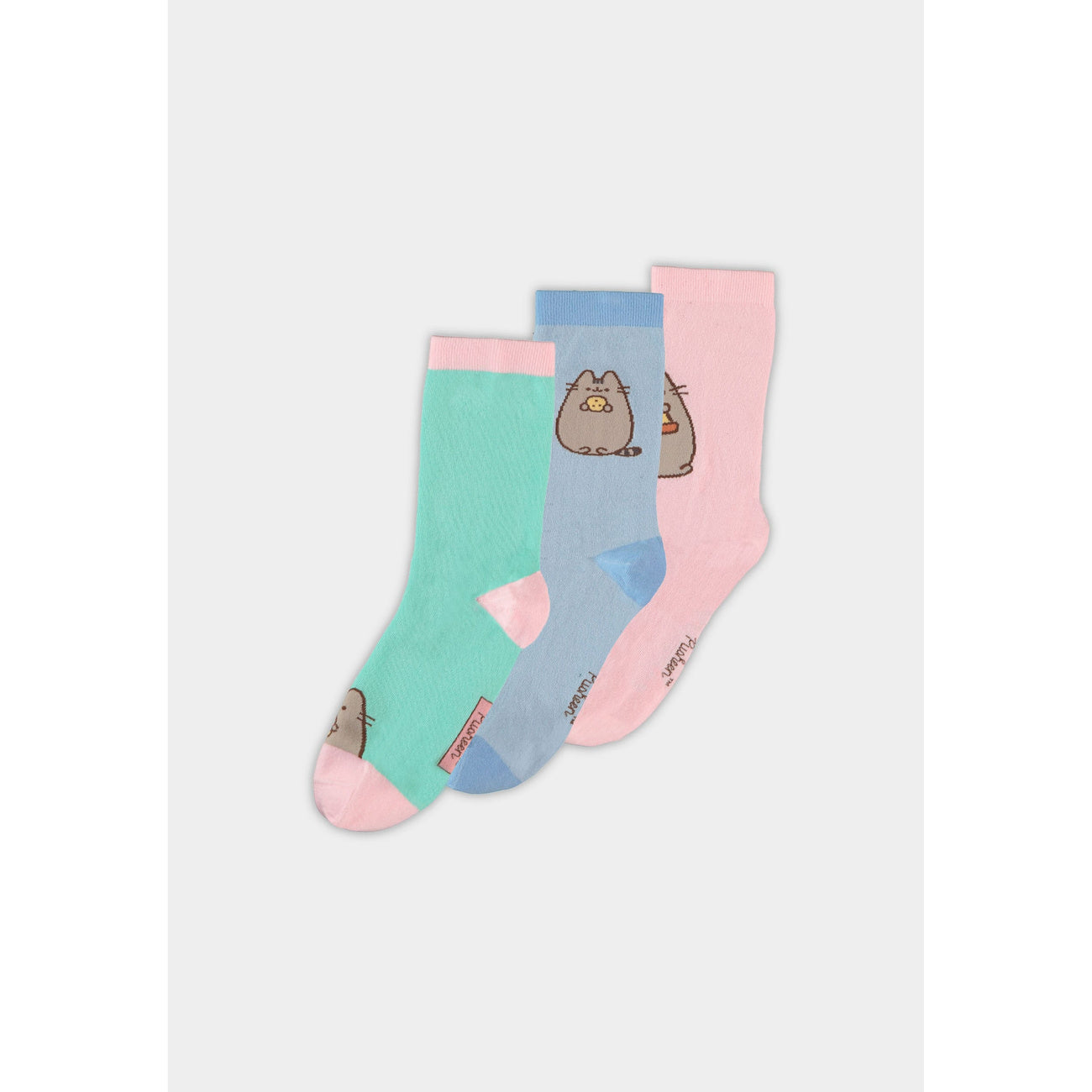 Image produit Chaussettes Pusheen lot de 3 Pusheen 35-38