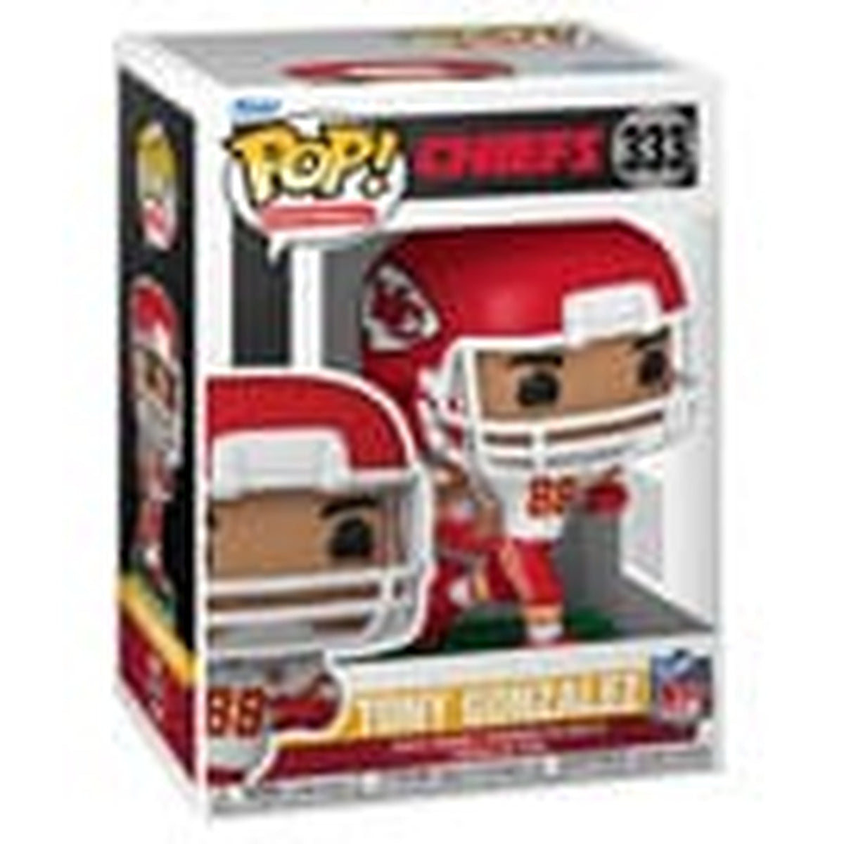 Image produit NFL : Legends POP! Sports figurine en vinyle Legends - Tony Gonzalez (Chiefs) 9 cm