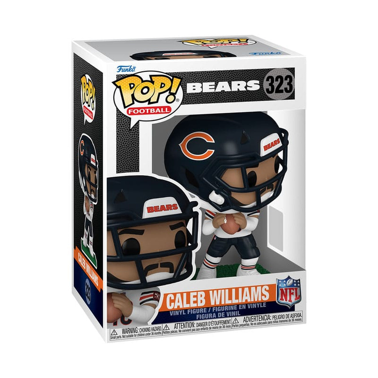Produktbild NFL: Legends POP! Sports Vinyl Figur Bears- Caleb Williams 9 cm