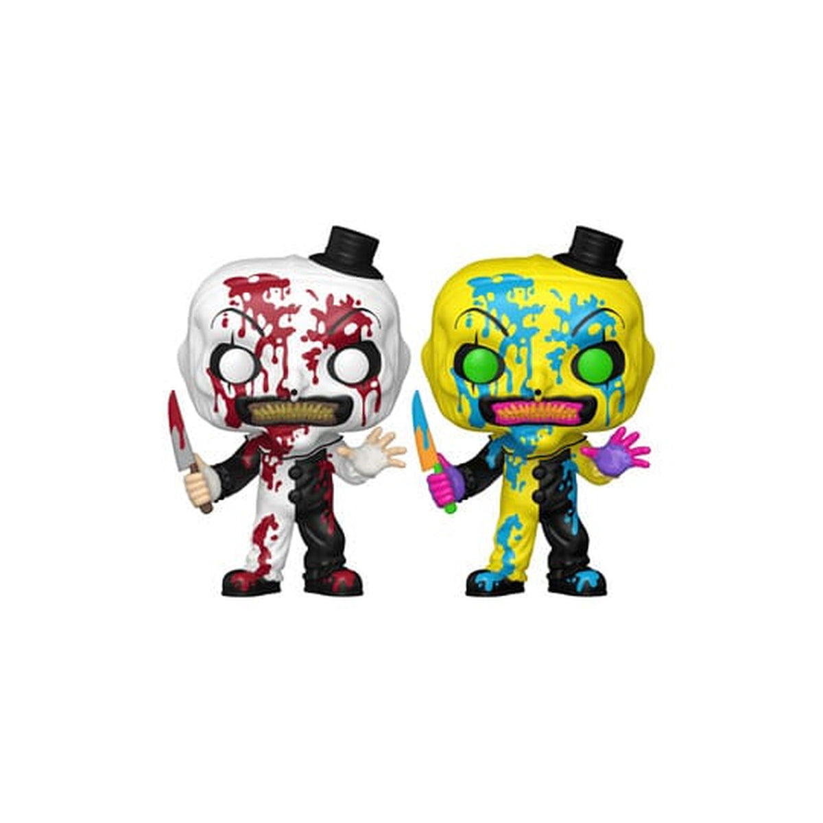 Productafbeelding Terrifier POP! Movies vinylfiguur Art the Clown (BD) w/CH heo exclusive assortiment (6) 9 cm