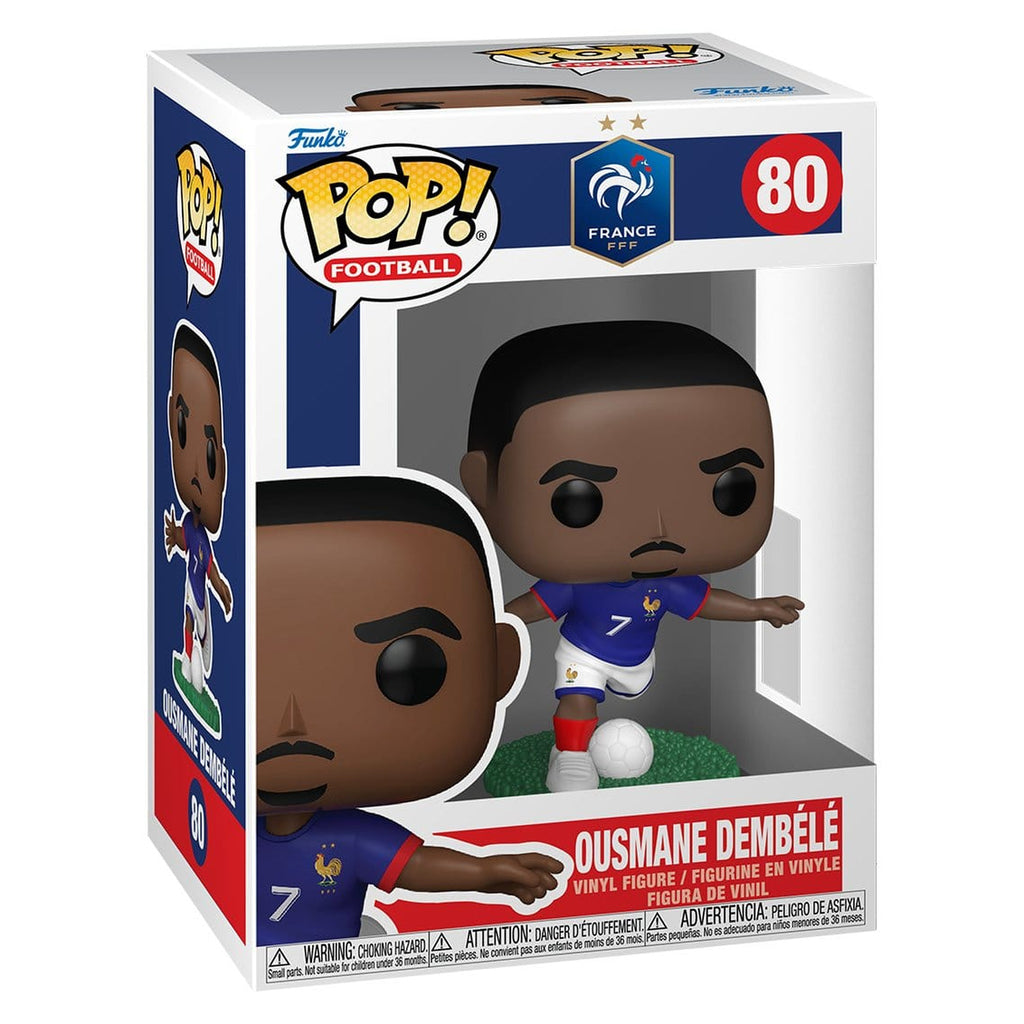 Image produit EFL POP! Football figurine en vinyle France - Ousmane Dembélé 9 cm