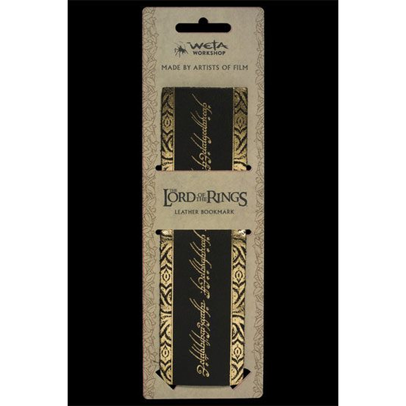 Productafbeelding In de ban van de Ring Leren bladwijzer The One Ring Inscription