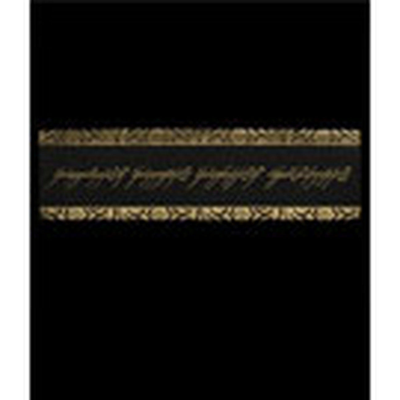 Productafbeelding In de ban van de Ring Leren bladwijzer The One Ring Inscription