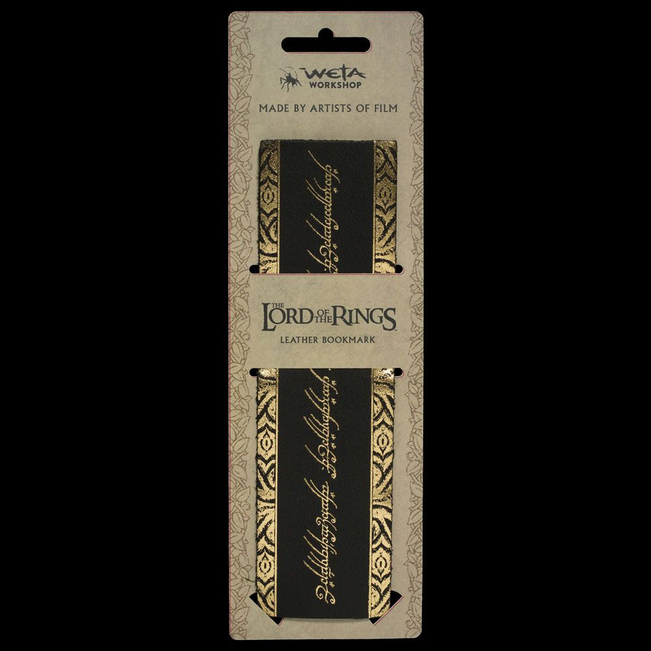 Productafbeelding In de ban van de Ring Leren bladwijzer The One Ring Inscription