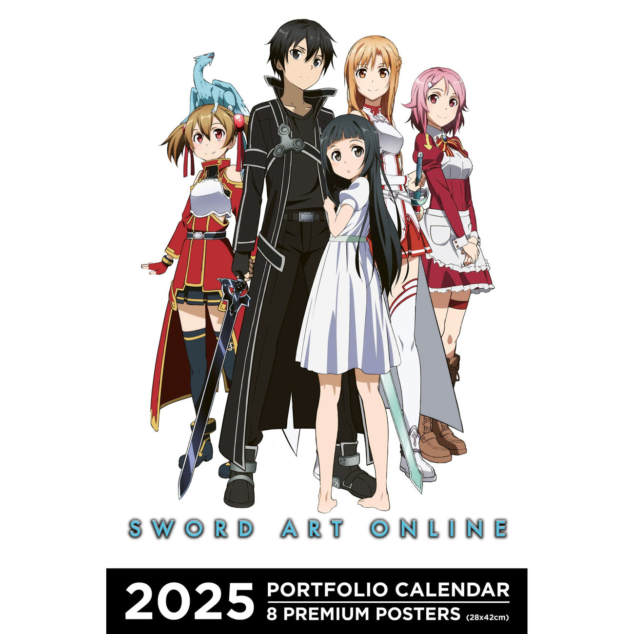 Image produit Sword Art Online Calendrier Portfolio 2025 *Version anglaise*