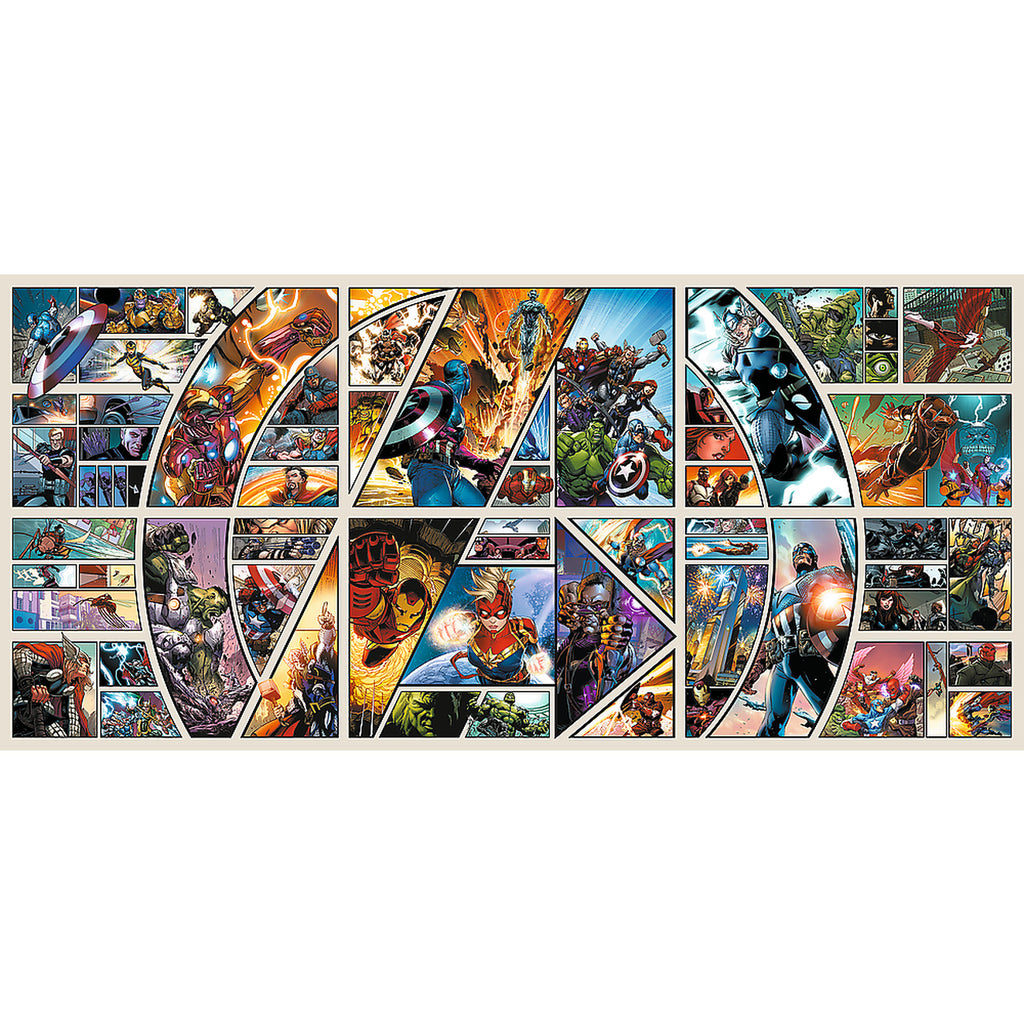 Productafbeelding Avengers - Across The Comic Universe Puzzelcollectie met poster