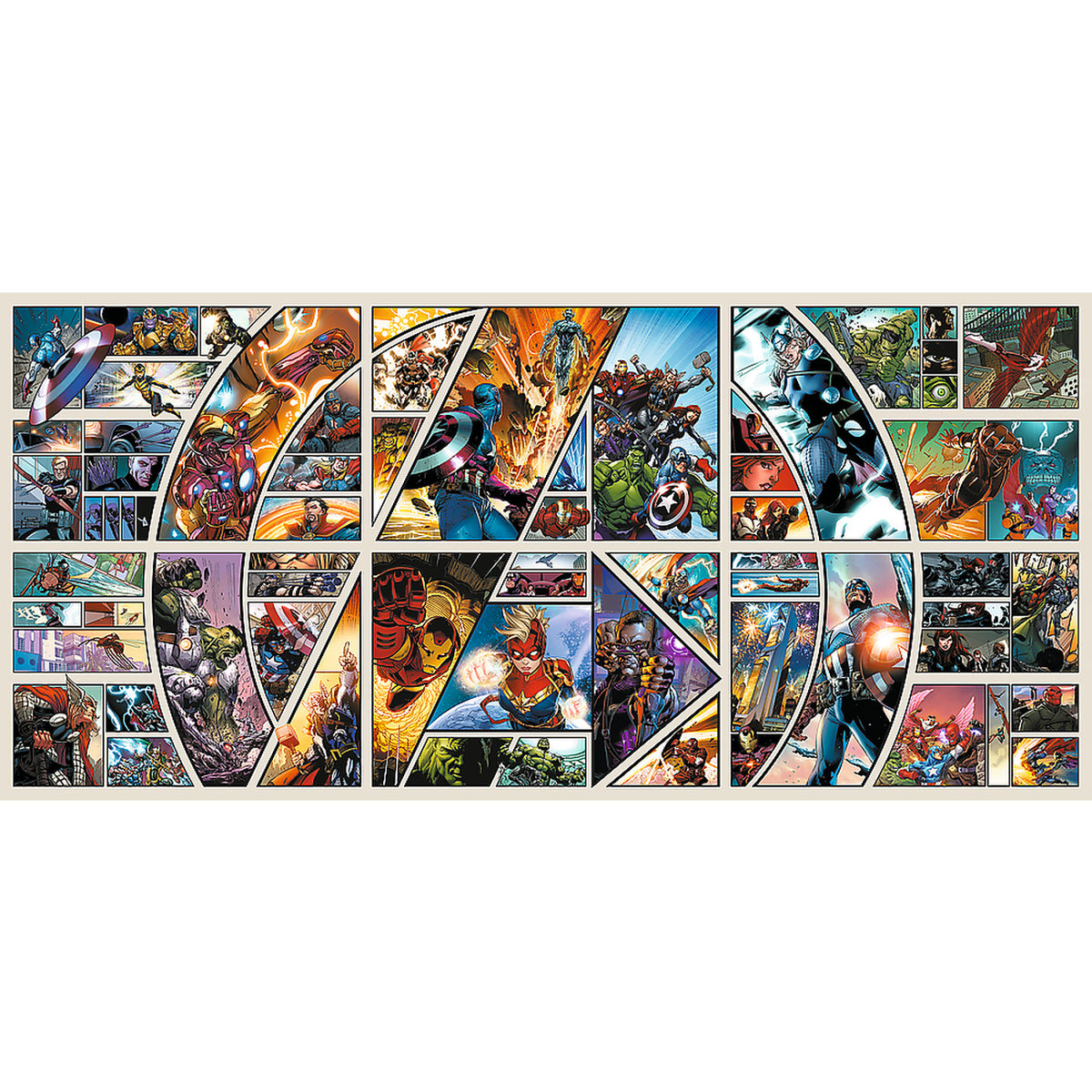 Productafbeelding Avengers - Across The Comic Universe Puzzelcollectie met poster