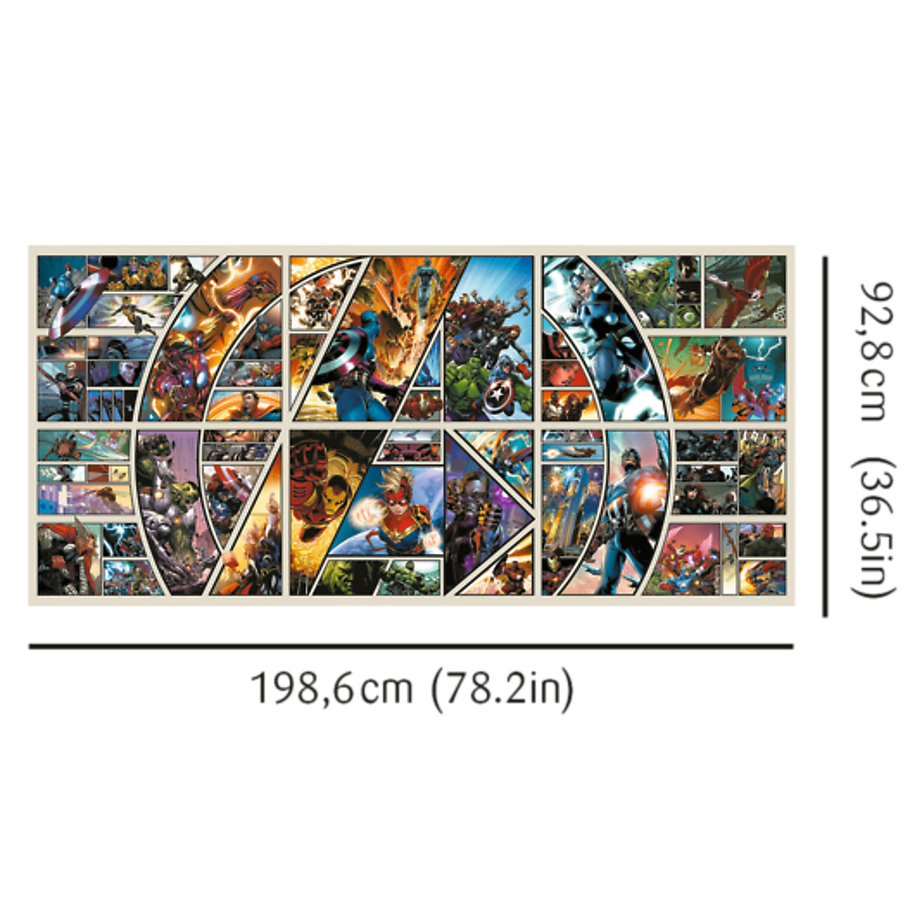 Productafbeelding Avengers - Across The Comic Universe Puzzelcollectie met poster