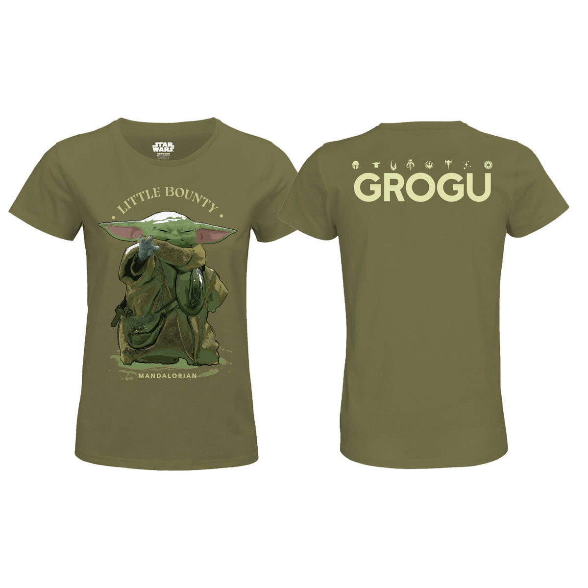 Productafbeelding Grogu Little Bounty Dames T-shirt - Star Wars The Mandalorian