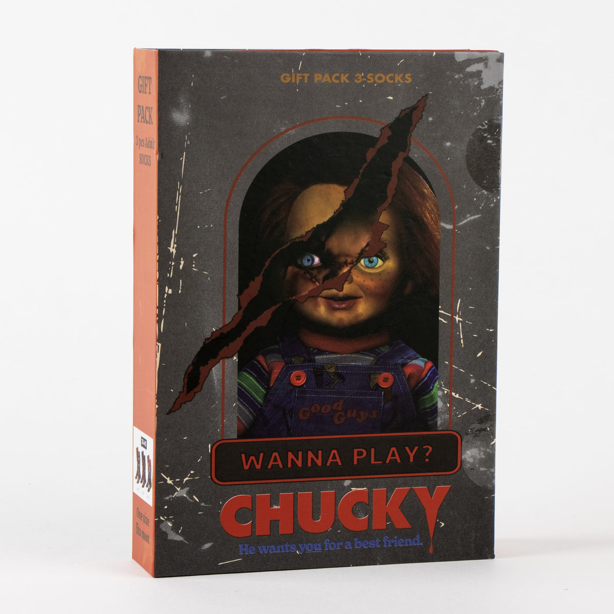 Image produit Chucky - Lot de 3 paires de chaussettes dans une boîte cadeau