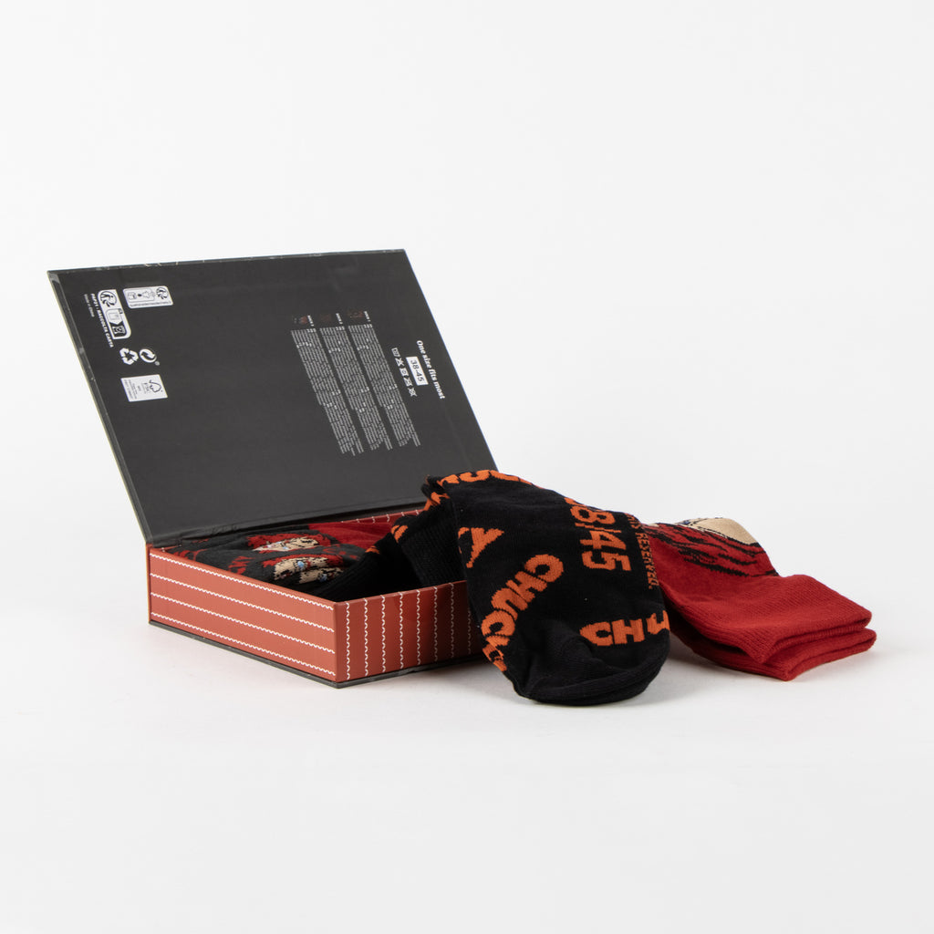 Image produit Chucky - Lot de 3 paires de chaussettes dans une boîte cadeau