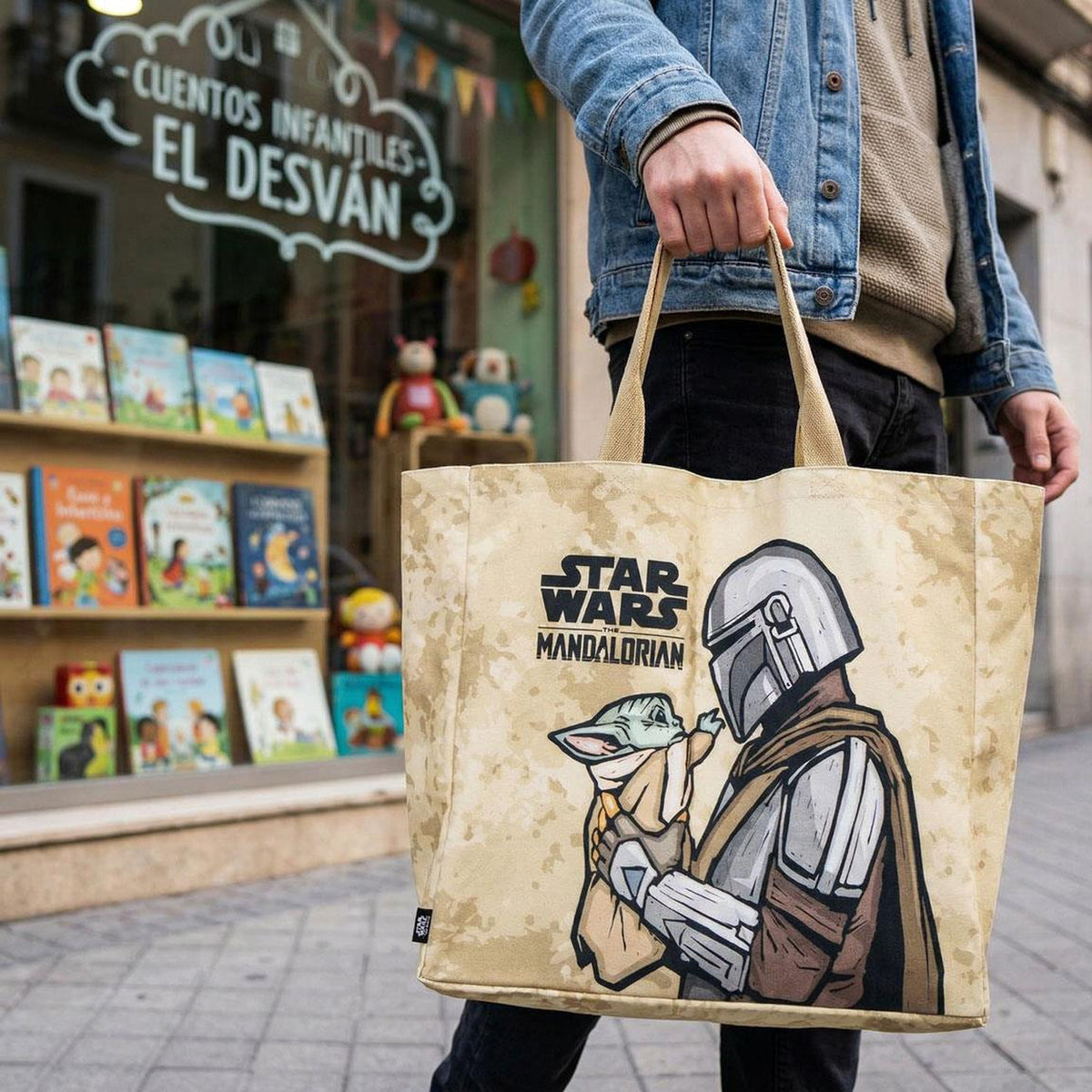Image produit Shopper Grogu et Mando - Star Wars The Mandalorian & Grogu