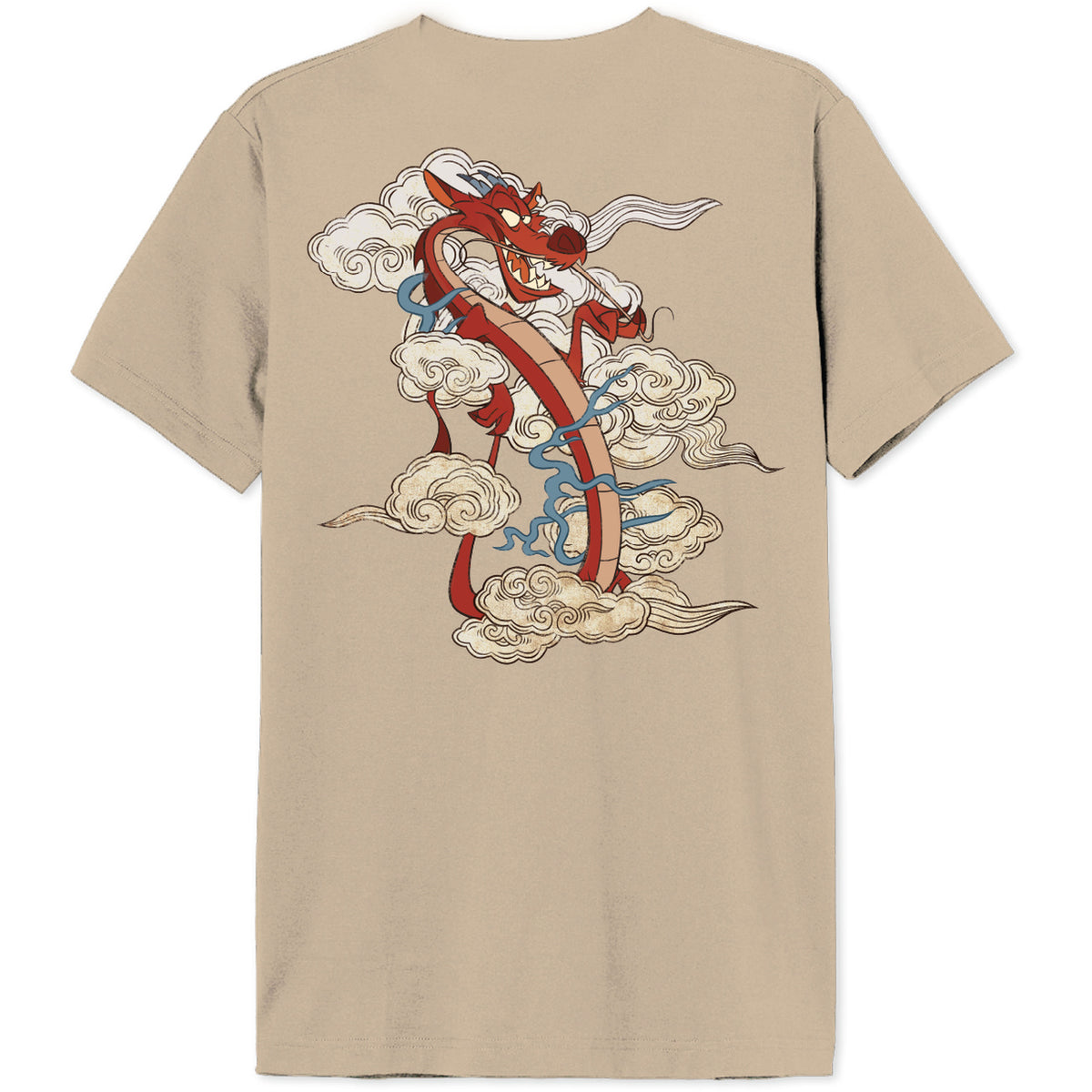 Productafbeelding Mulan - Mushu T-shirt beige